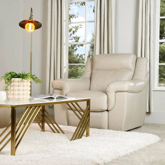 Furniture  -  Rimini Power Armchair - Cream  -  60010289