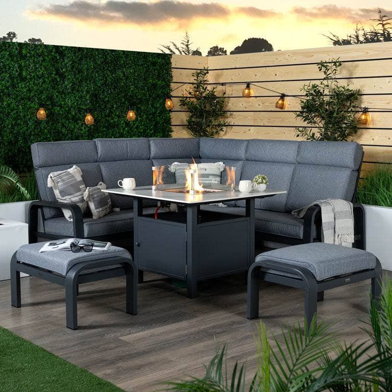 Rio Compact Set With Fire Pit Table Taskers Online Store, Liverpool