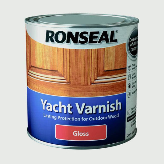  -  Ronseal Yacht Varnish 1L - Gloss  -  00514309
