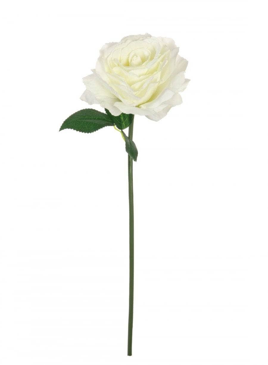 Christmas  -  Silk White Tudor Rose - 45cm -  60009181