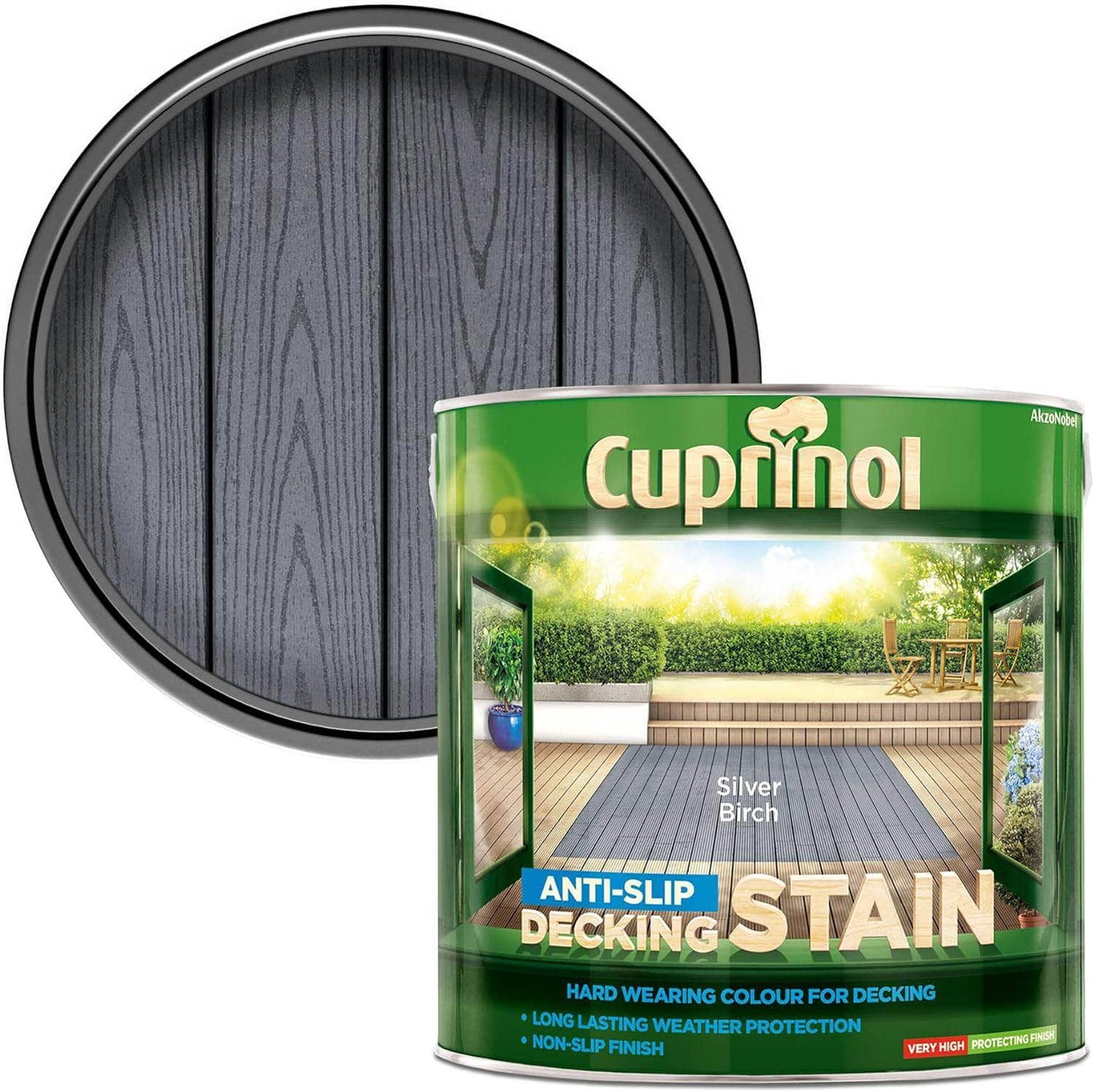 Paint  -  Cx Deck Stain 2.5L Silver Birch  -  50155751