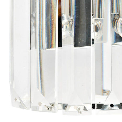 Lights  -  Sketch 1 Light Crystal Wall Bracket Polished Chrome  -  50098624