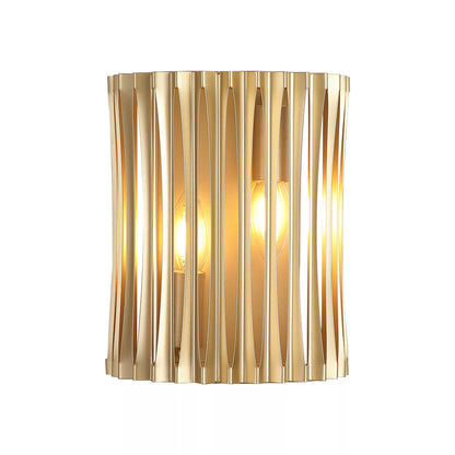 Split 2 Light Wall Light - Gold