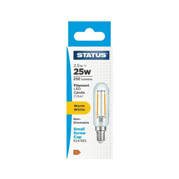 Lights  -  Status LED E14/SES Cooker Hood Bulb - Warm White  -  60486037