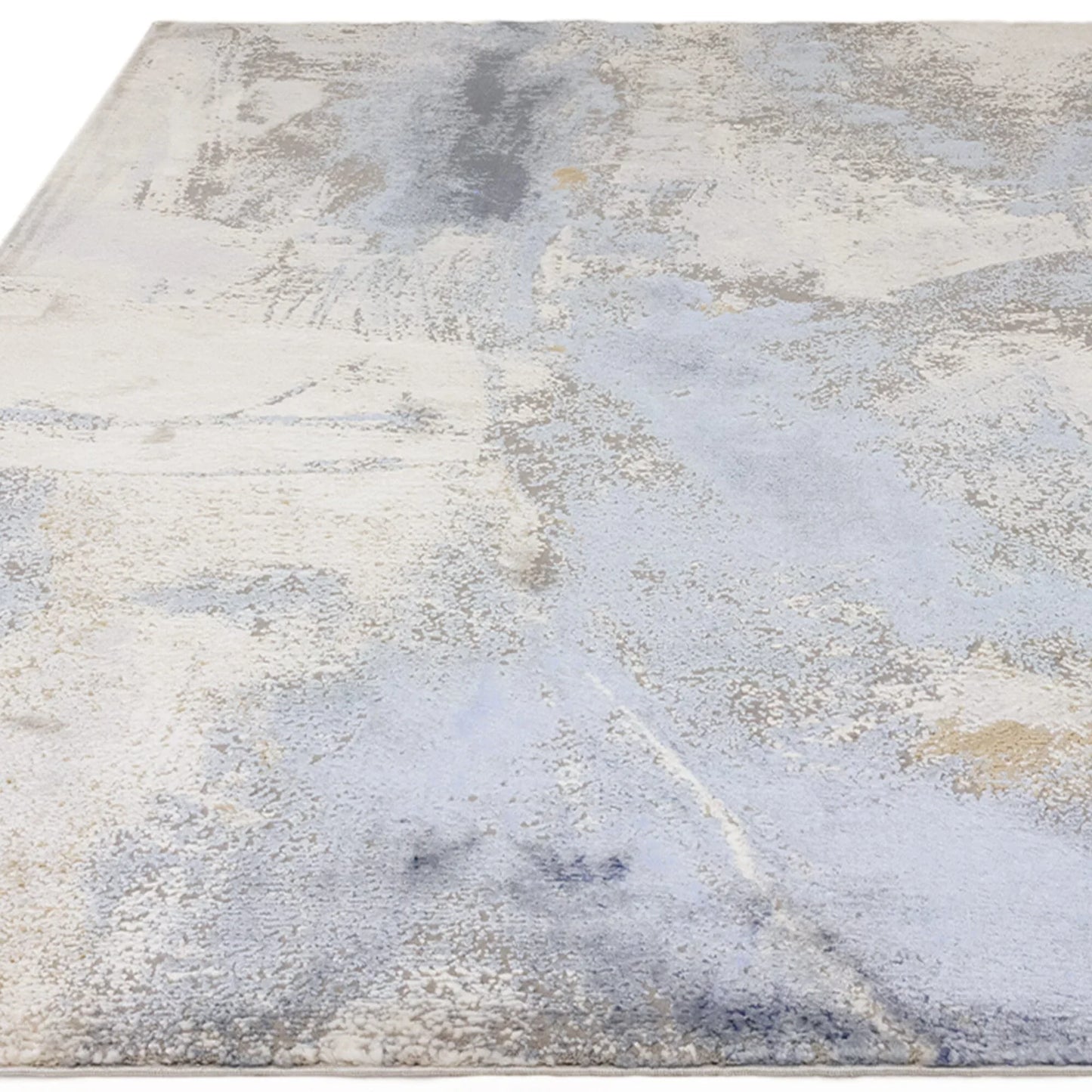 Stellar Blue & Cream Rug - Various Sizes