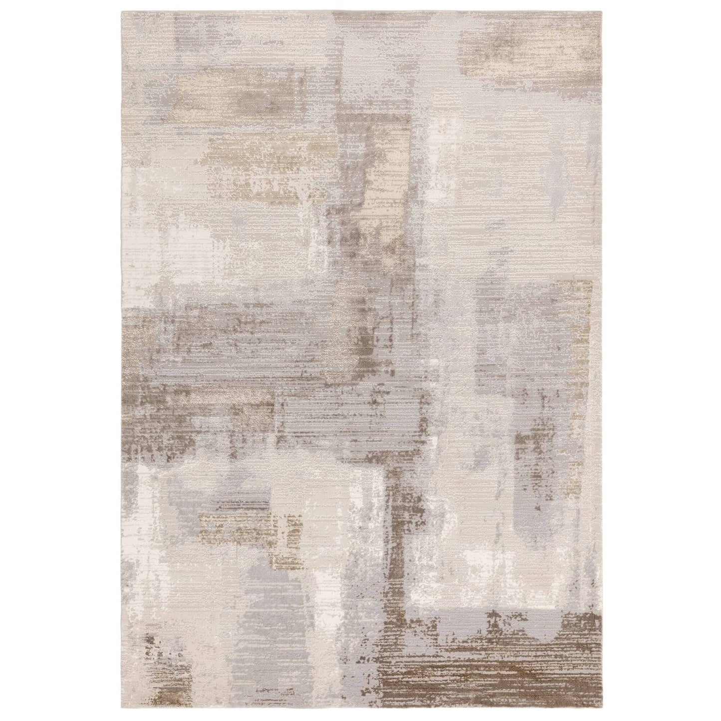 Stellar Brown & Cream Rug - Various Sizes