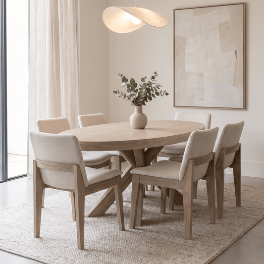 Furniture  -  Stockholm Table & 6 Chairs  -  60013706