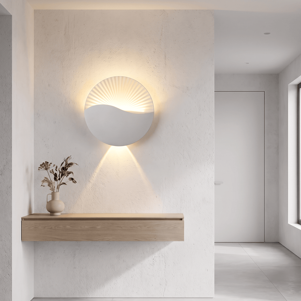 Lights  -  Sunrise Wall Light - White  -  60487692