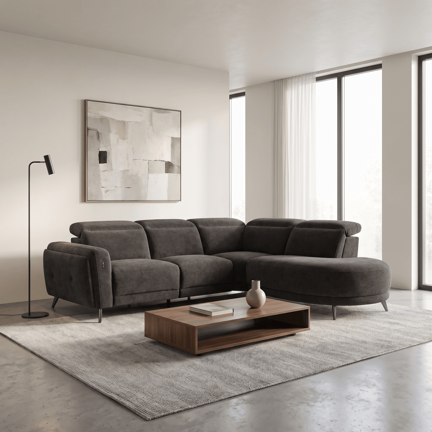 Furniture  -  Tahoe RHF Chaise Corner Sofa  -  60487273