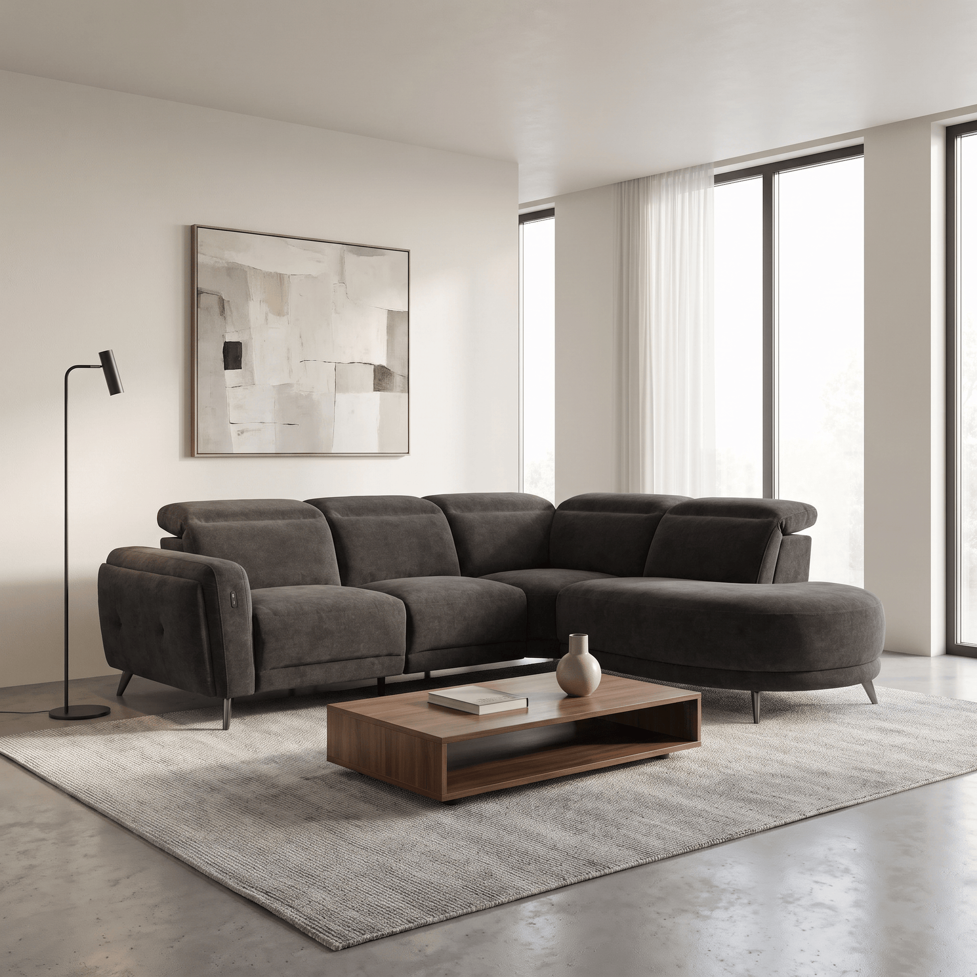 Furniture  -  Tahoe RHF Chaise Corner Sofa  -  60487273