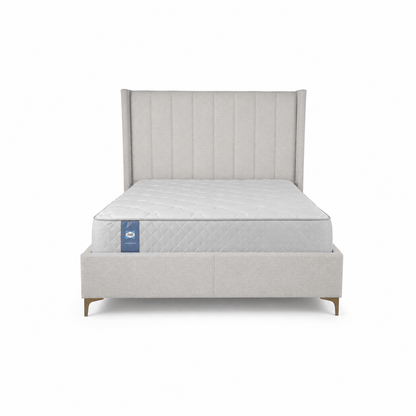 Furniture  -  Thomas King Size Bedframe - Grey  -  60487292