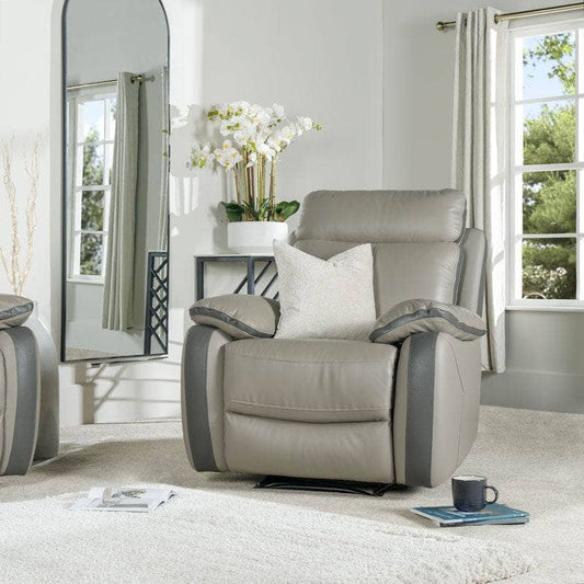 Furniture  -  Tivoli Reclining Armchair - Grey  -  60008961