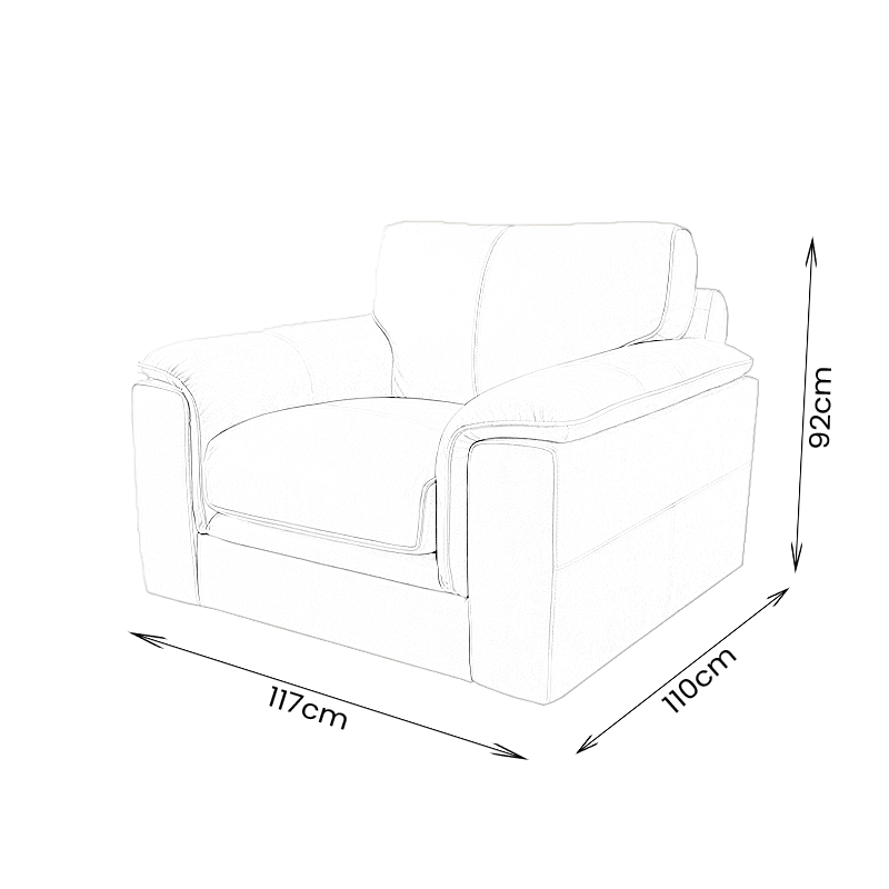 Furniture  -  Todd Armchair - Pebble  -  60485446