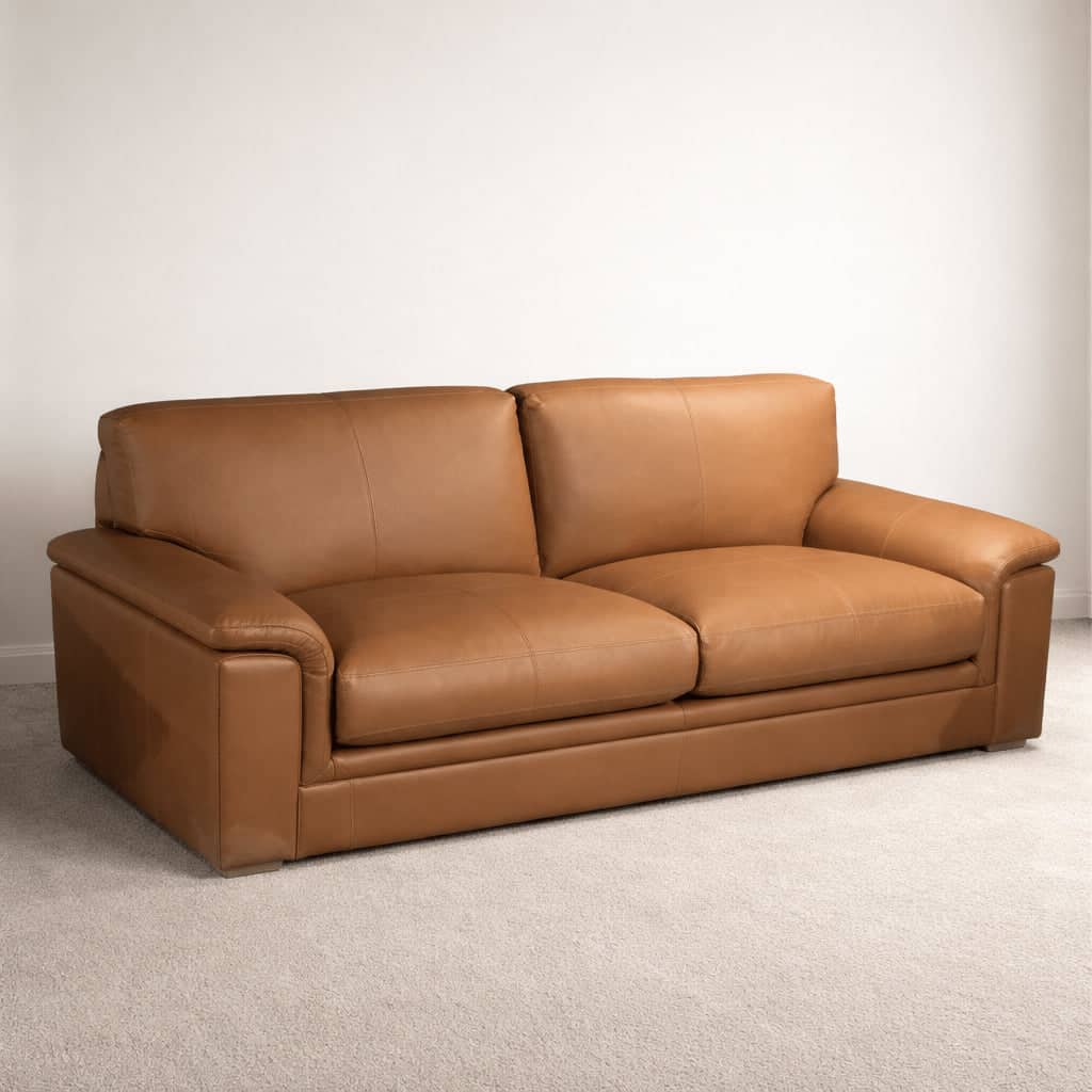 Furniture  -  Todd 3 Seater Sofa - Tan  -  60485441