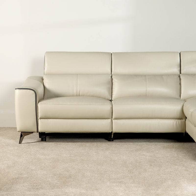 Furniture  -  Trento Power Recliner Chaise Sofa - Right Hand Facing  -  60008955