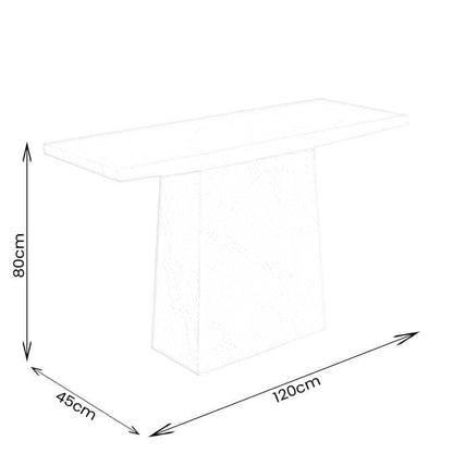 Furniture  -  Troy Console Table - Taupe  -  60191796