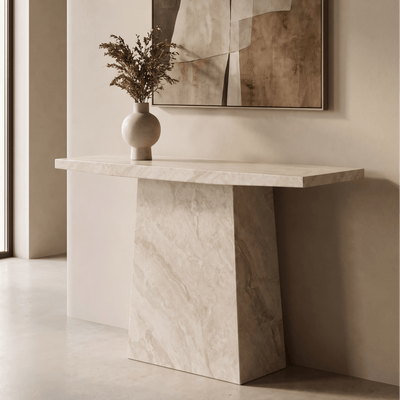 Troy Console Table - Taupe