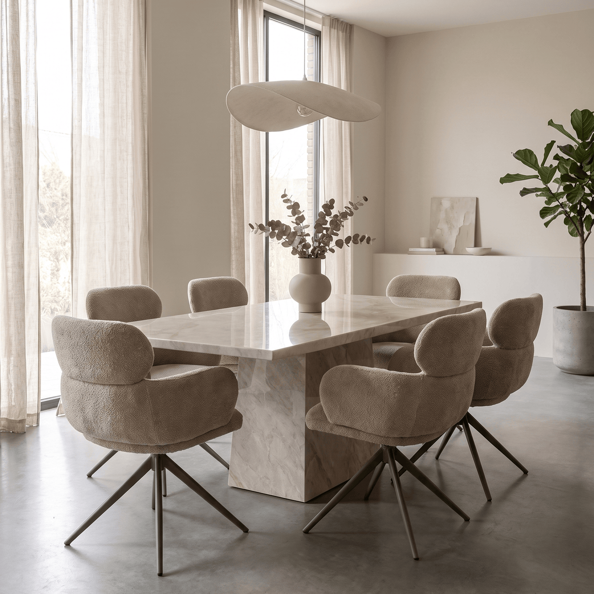 Furniture  -  Troy Table & 6 Chairs  -  60191793
