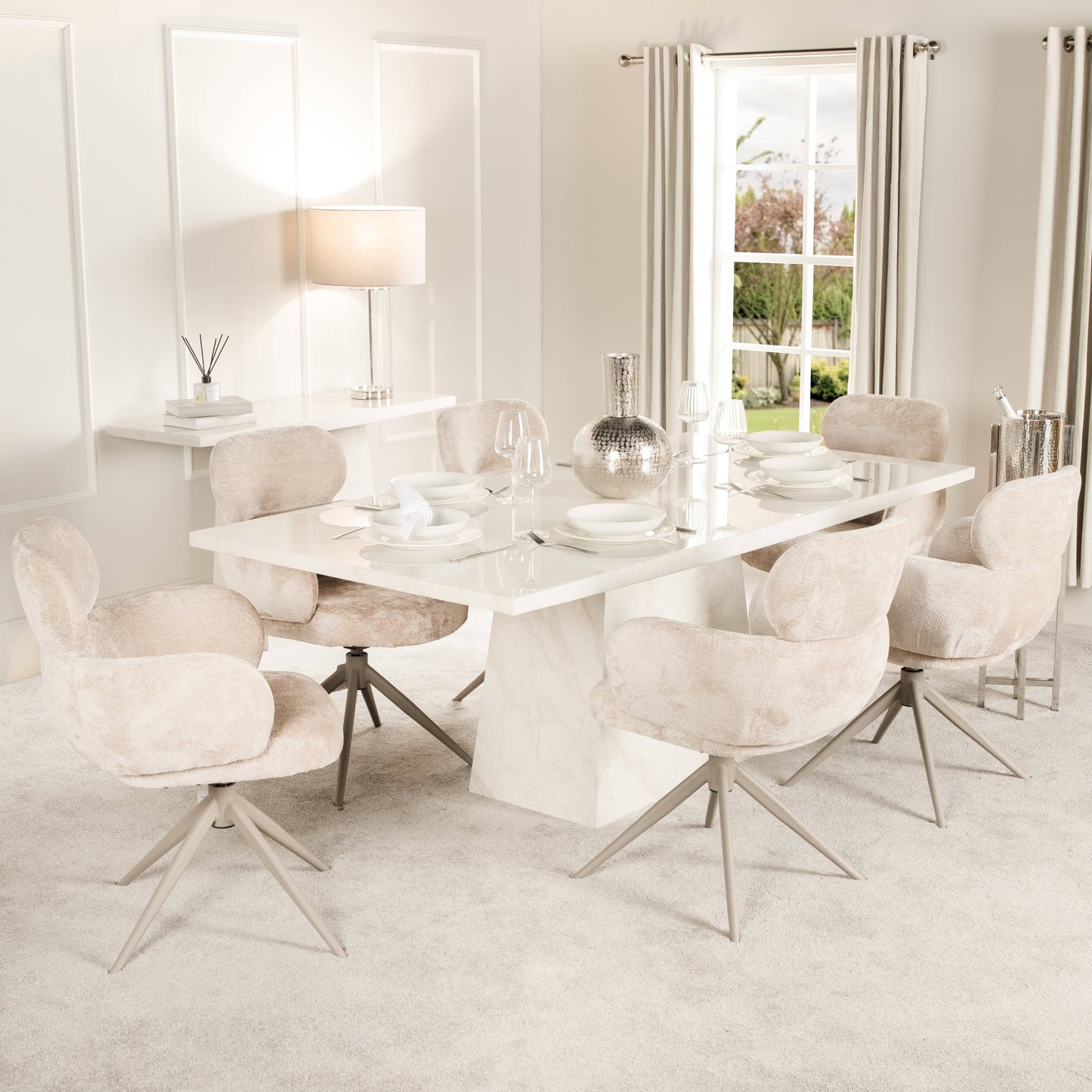 Furniture  -  Troy Table & 6 Chairs  -  60191793