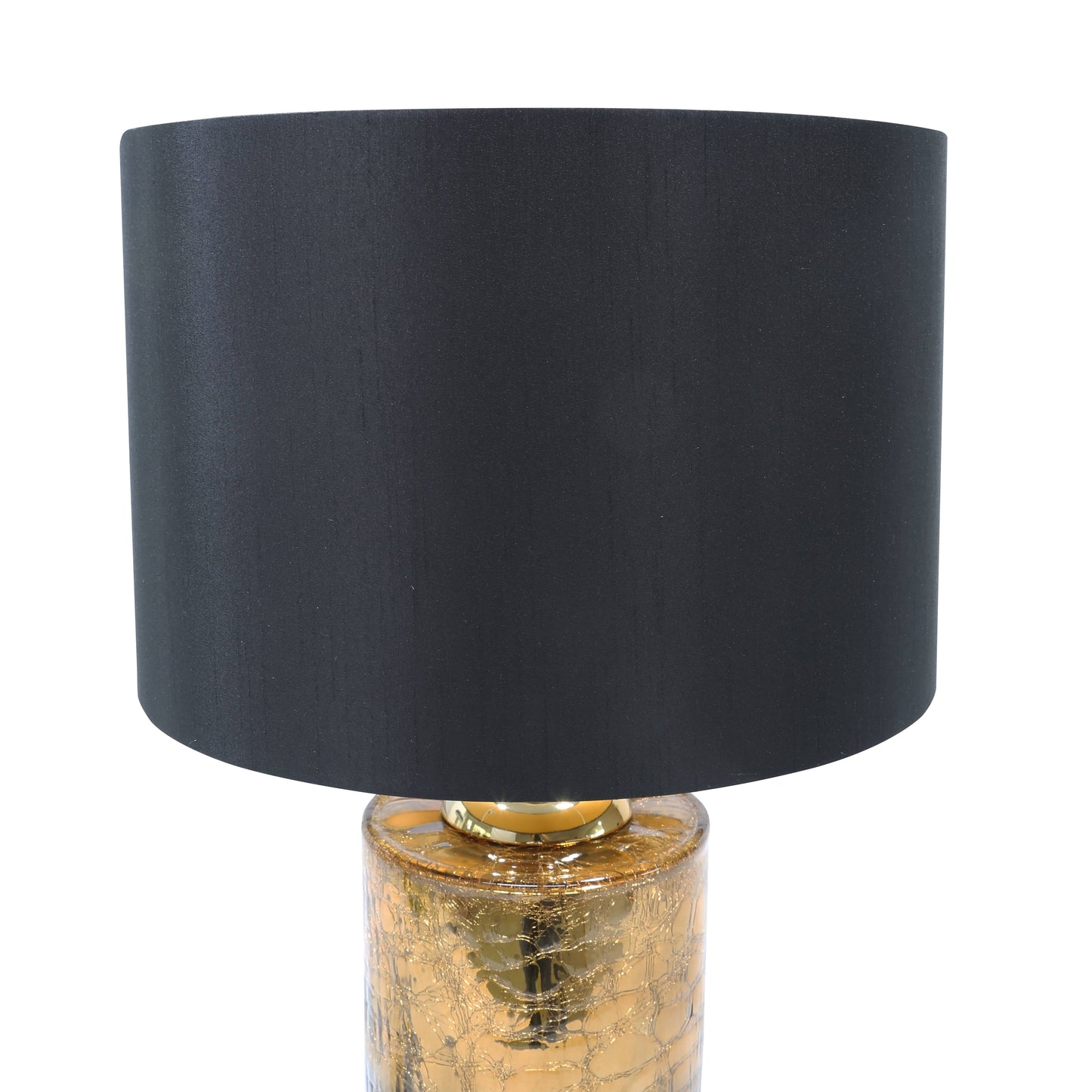 Lights  -  DS Two Layer Glass Table Lamp - Black & Gold  -  60484431