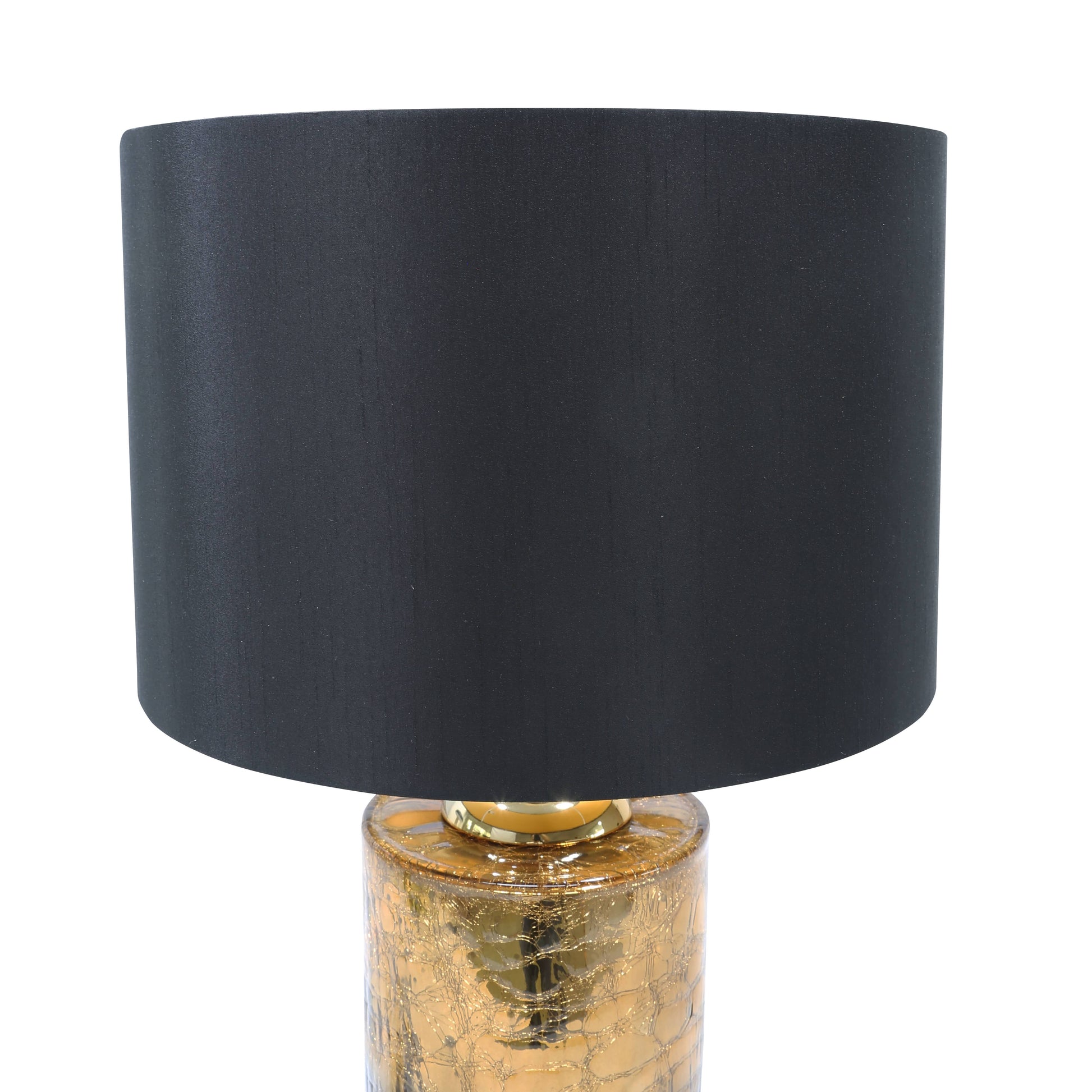 Lights  -  DS Two Layer Glass Table Lamp - Black & Gold  -  60484431