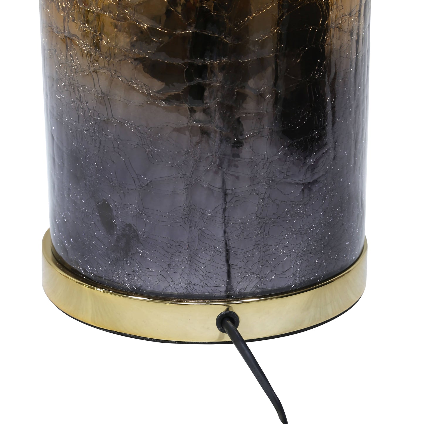 Lights  -  DS Two Layer Glass Table Lamp - Black & Gold  -  60484431