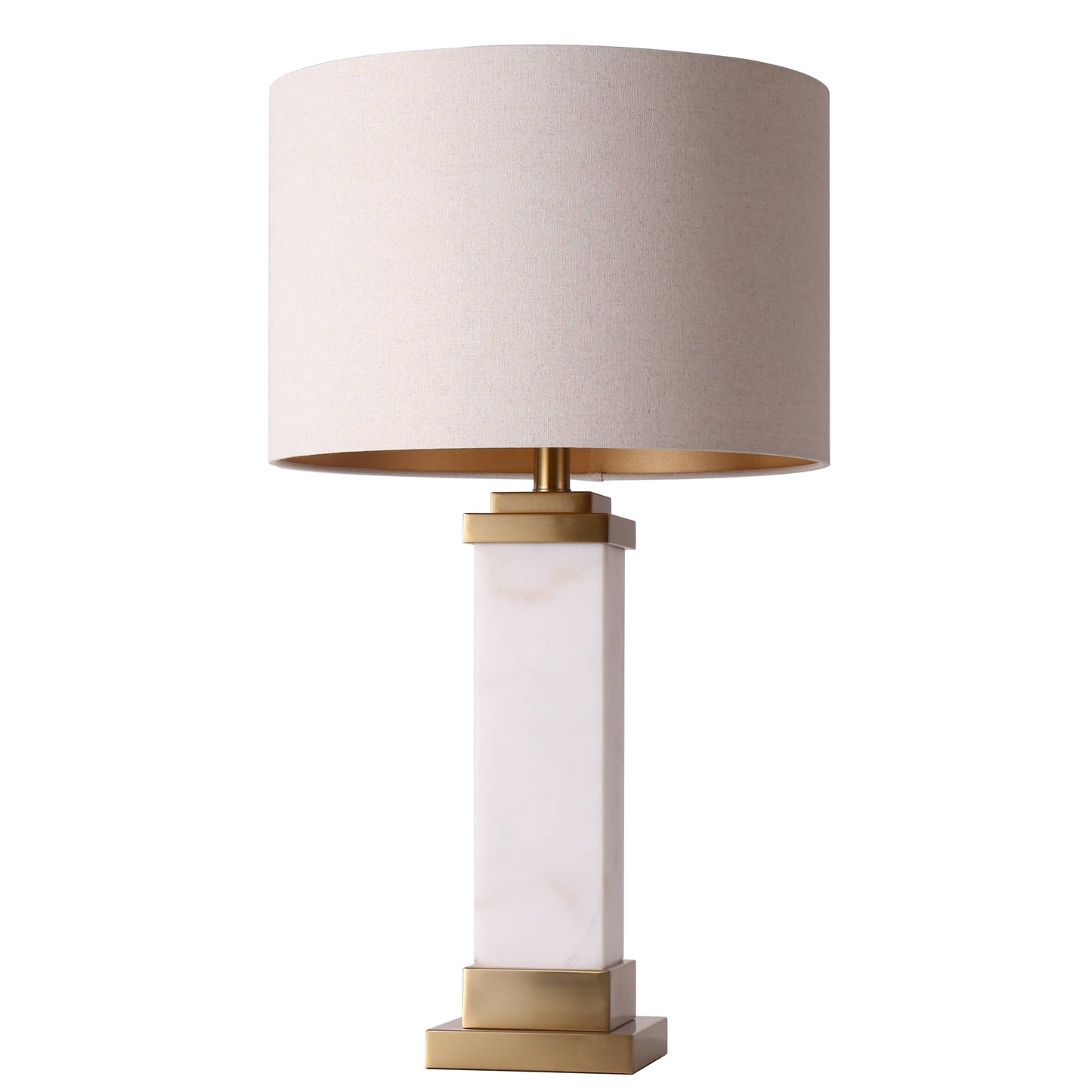 U.A Gold Alabaster Table Lamp