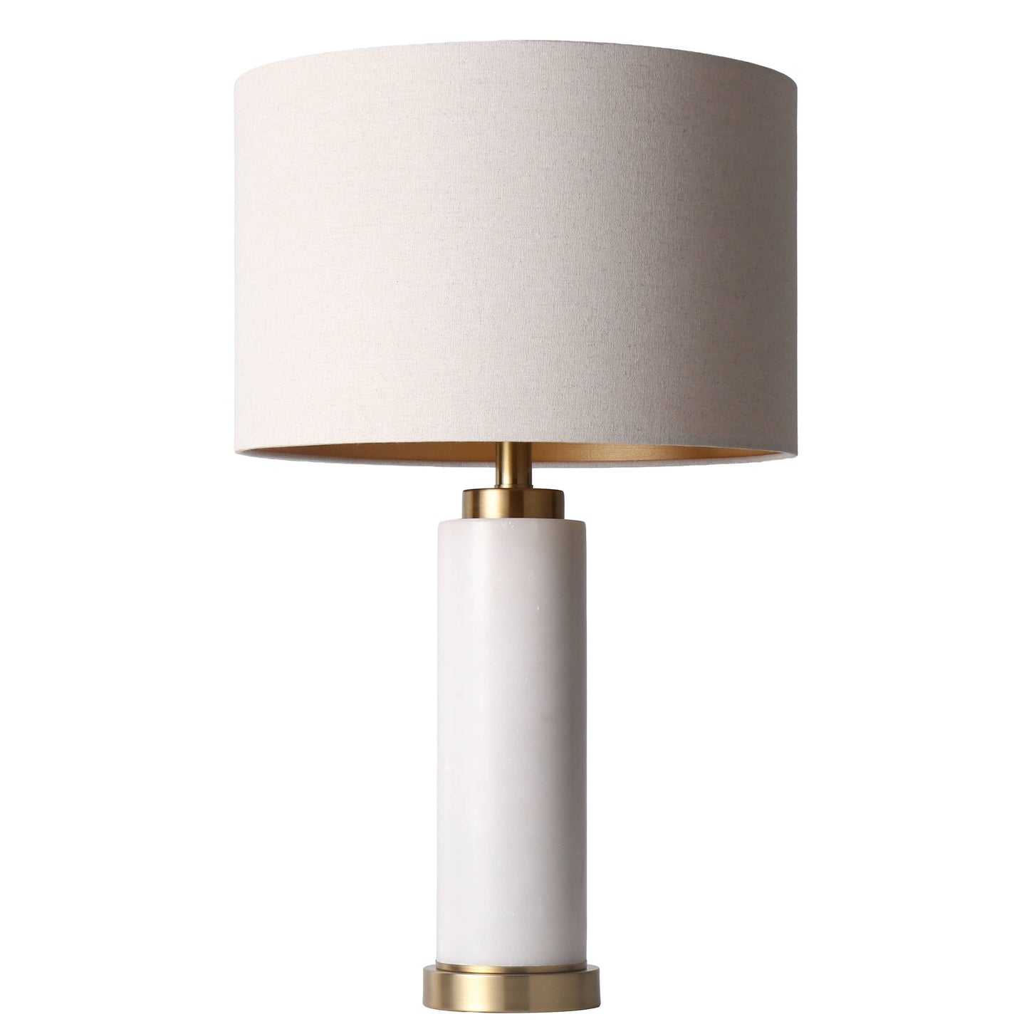 U.A Gold Alabaster Table Lamp