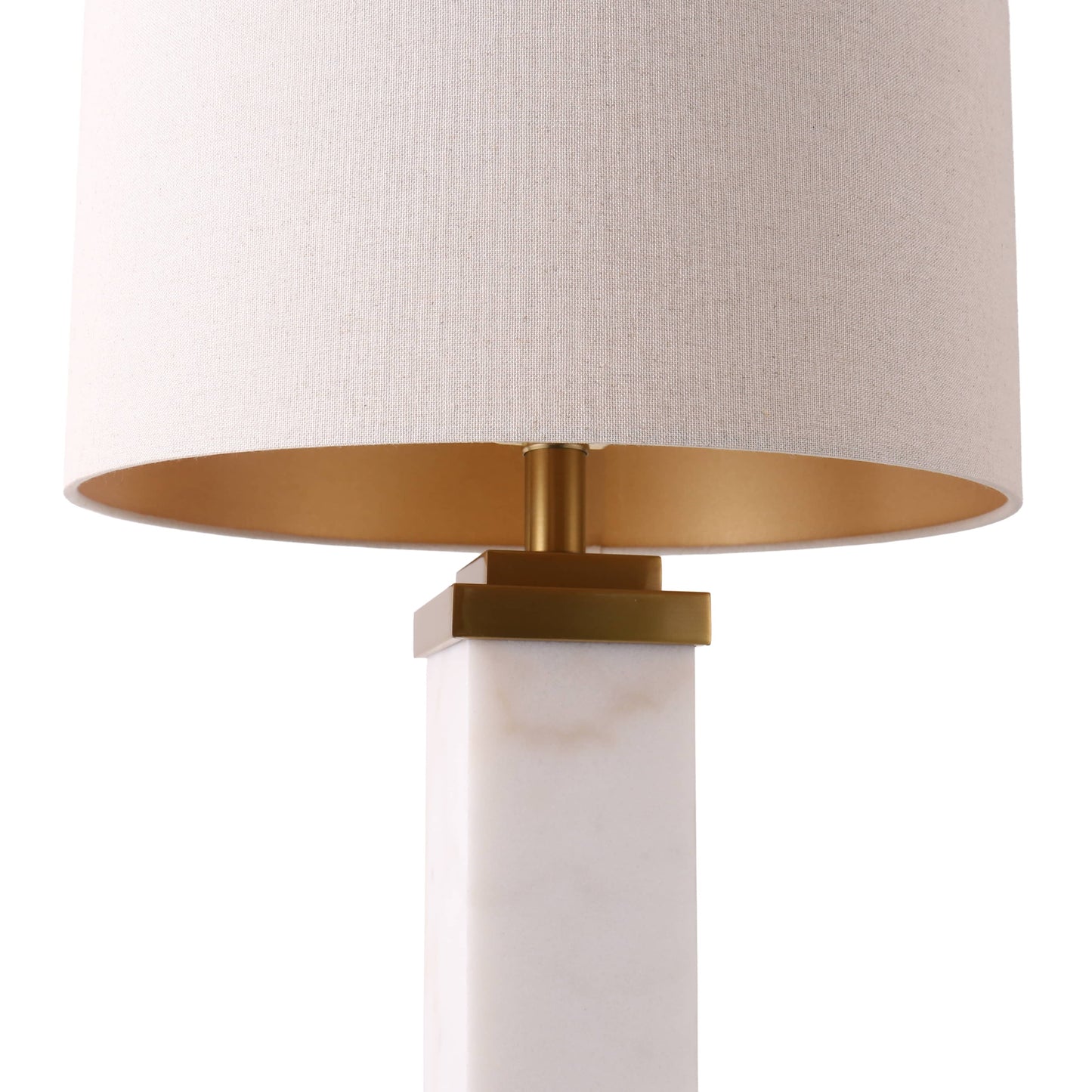 U.A Gold Alabaster Table Lamp