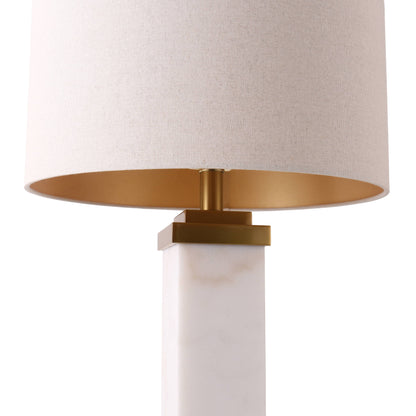 U.A Gold Alabaster Table Lamp