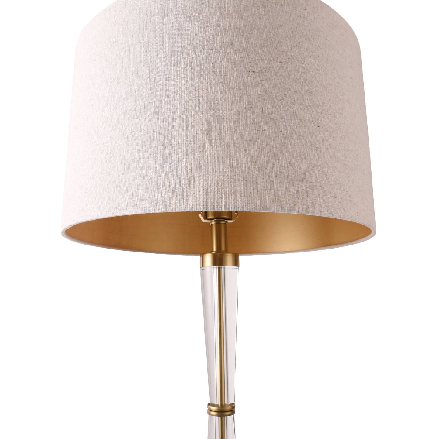 Lights  -  U.A Gold Crystal Table Lamp  -  60485661