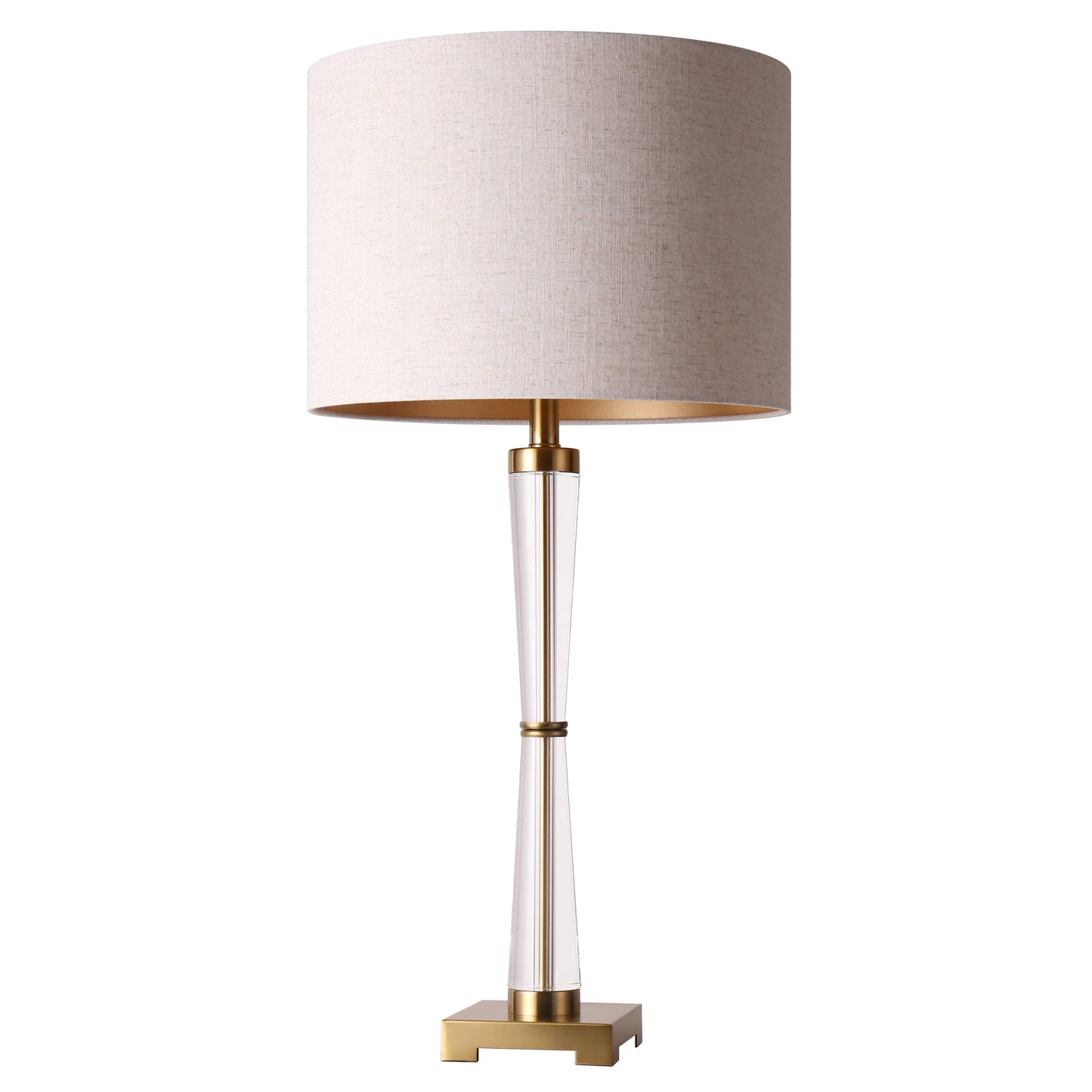 Lights  -  U.A Gold Crystal Table Lamp  -  60485661
