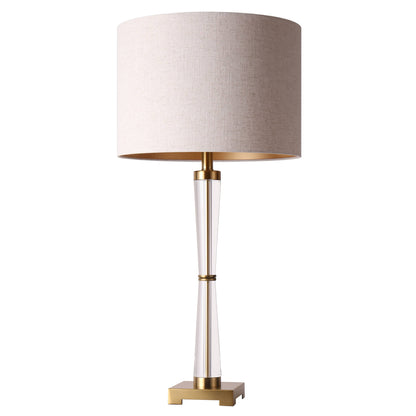 Lights  -  U.A Gold Crystal Table Lamp  -  60485661