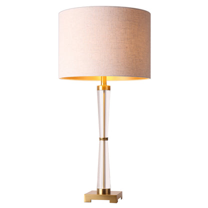 Lights  -  U.A Gold Crystal Table Lamp  -  60485661