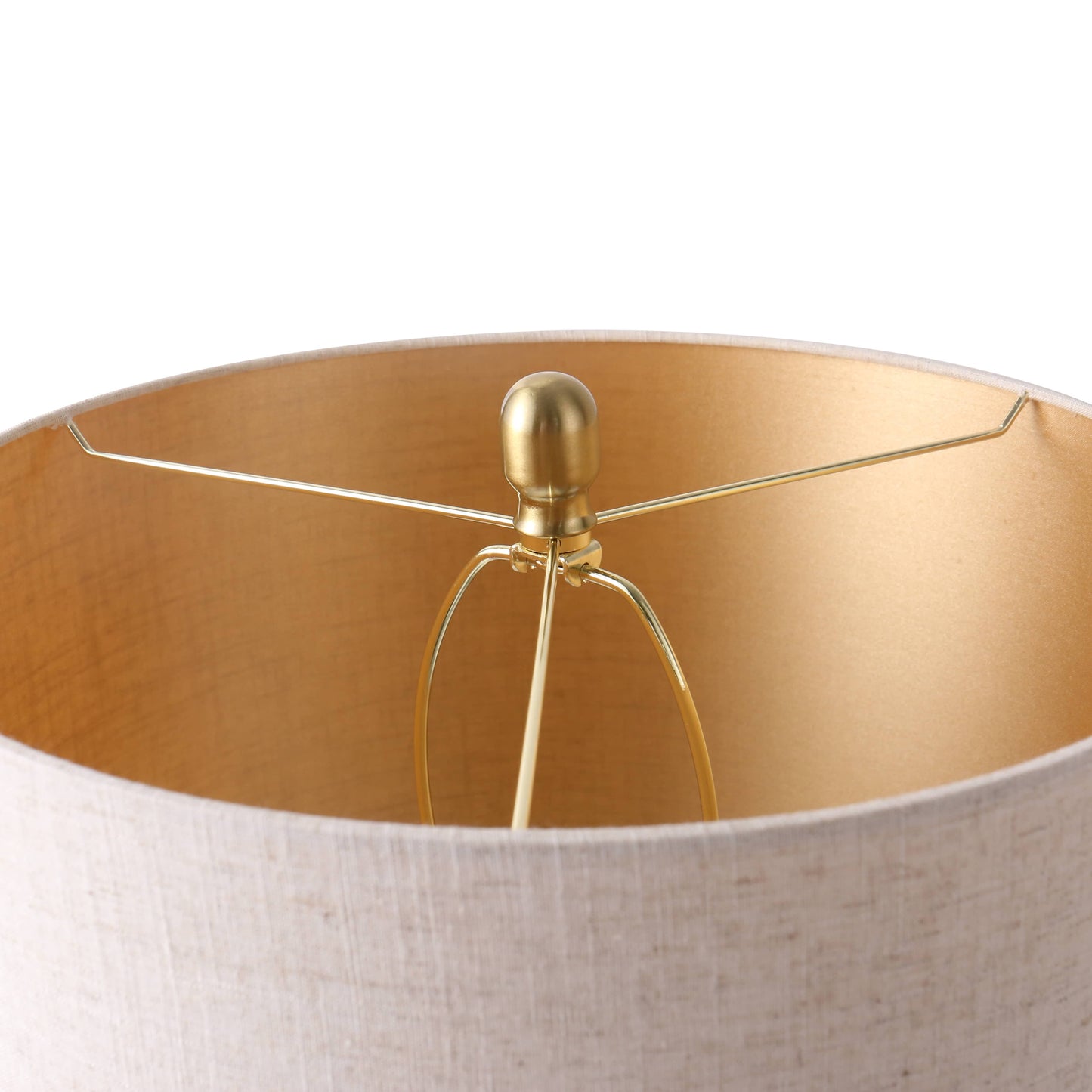 Lights  -  U.A Gold Crystal Table Lamp  -  60485661