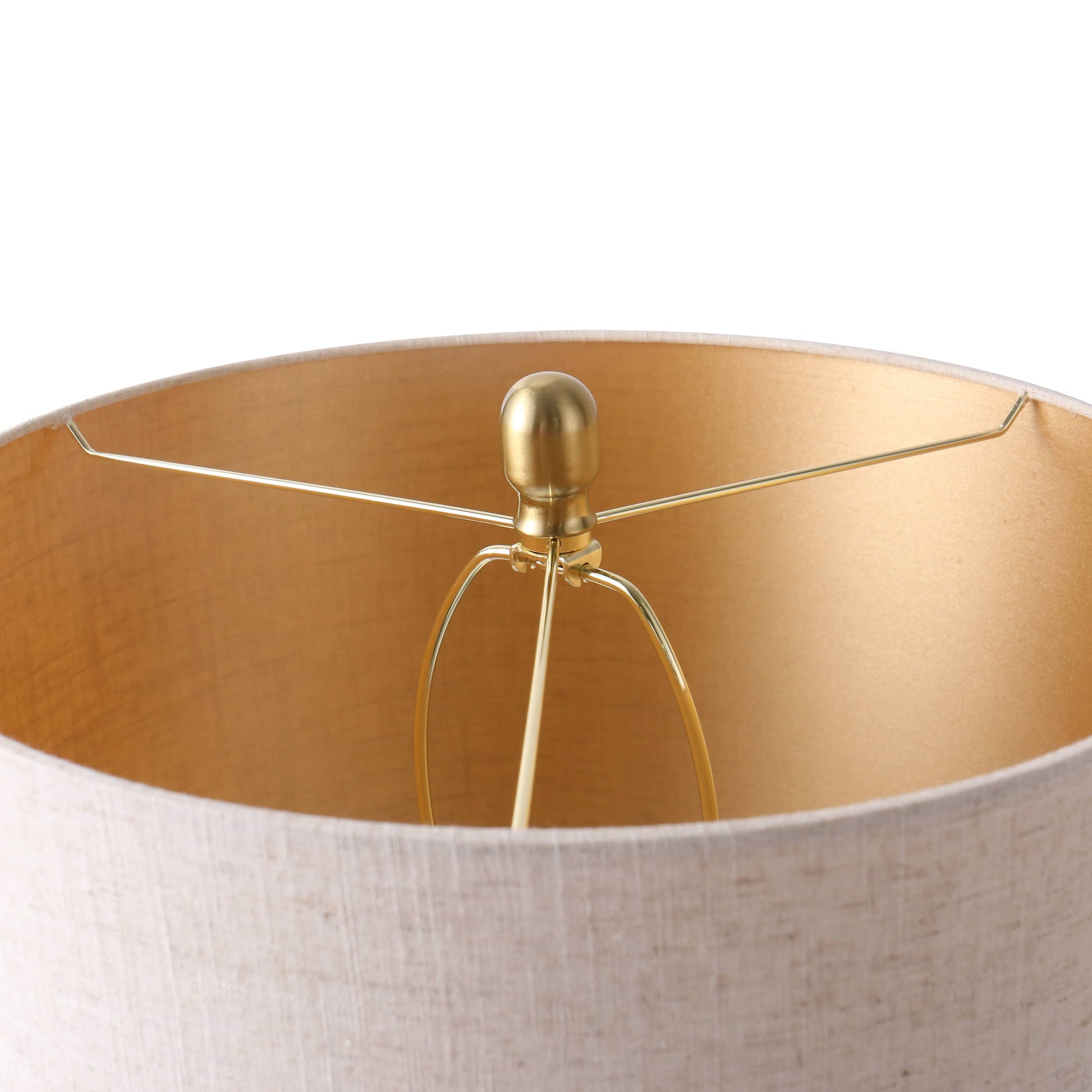 Lights  -  U.A Gold Crystal Table Lamp  -  60485661