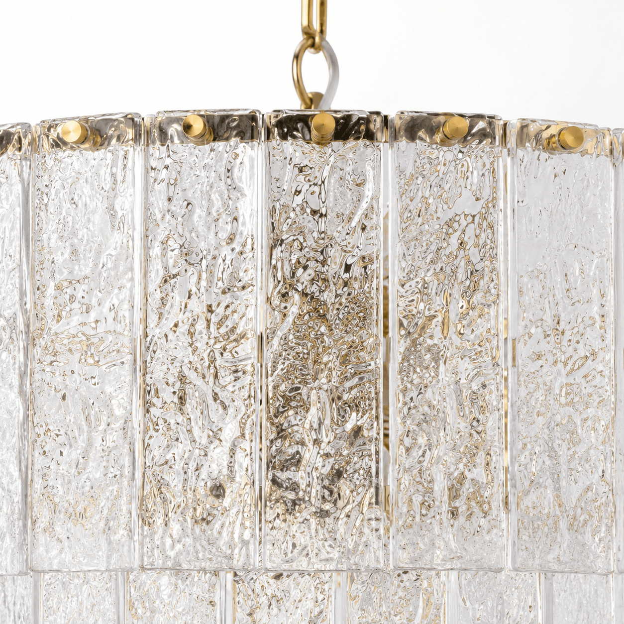 Lights  -  U.A Gold Glass Ceiling Light  -  60485670
