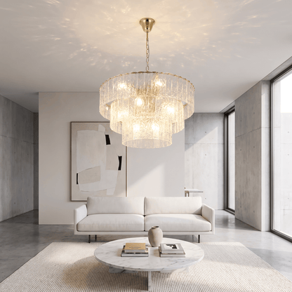 Lights  -  U.A Gold Glass Ceiling Light  -  60485670
