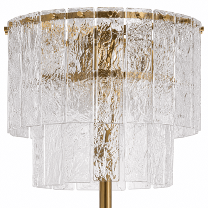 Lights  -  U.A Gold Glass Floor Lamp  -  60485669