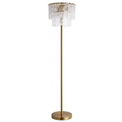 Lights  -  U.A Gold Glass Floor Lamp  -  60485669