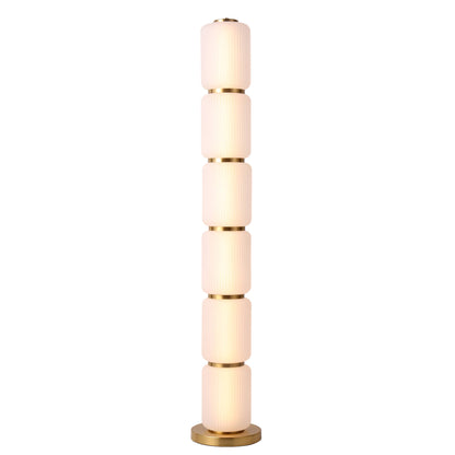 Lights  -  U.A Gold Glass Floor Lamp  -  60485655