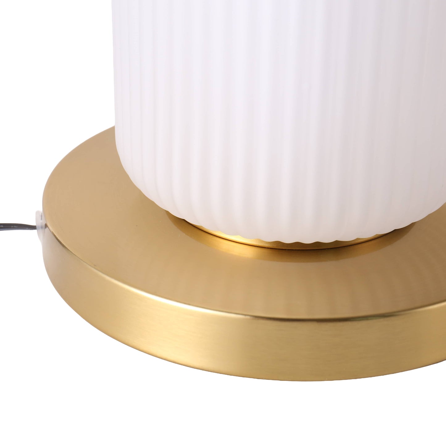 Lights  -  U.A Gold Glass Floor Lamp  -  60485655