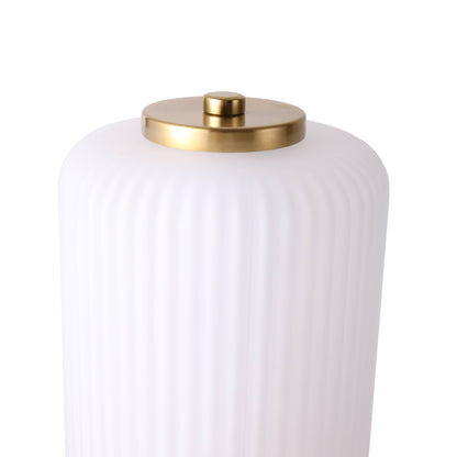 Lights  -  U.A Gold Glass Floor Lamp  -  60485655