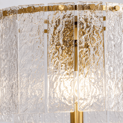Lights  -  U.A Gold Glass Table Lamp  -  60485668