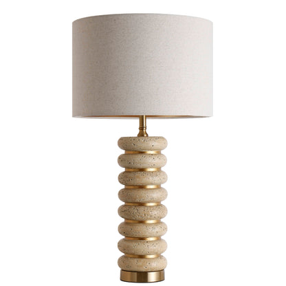 U.A Gold Polyresin Table Lamp