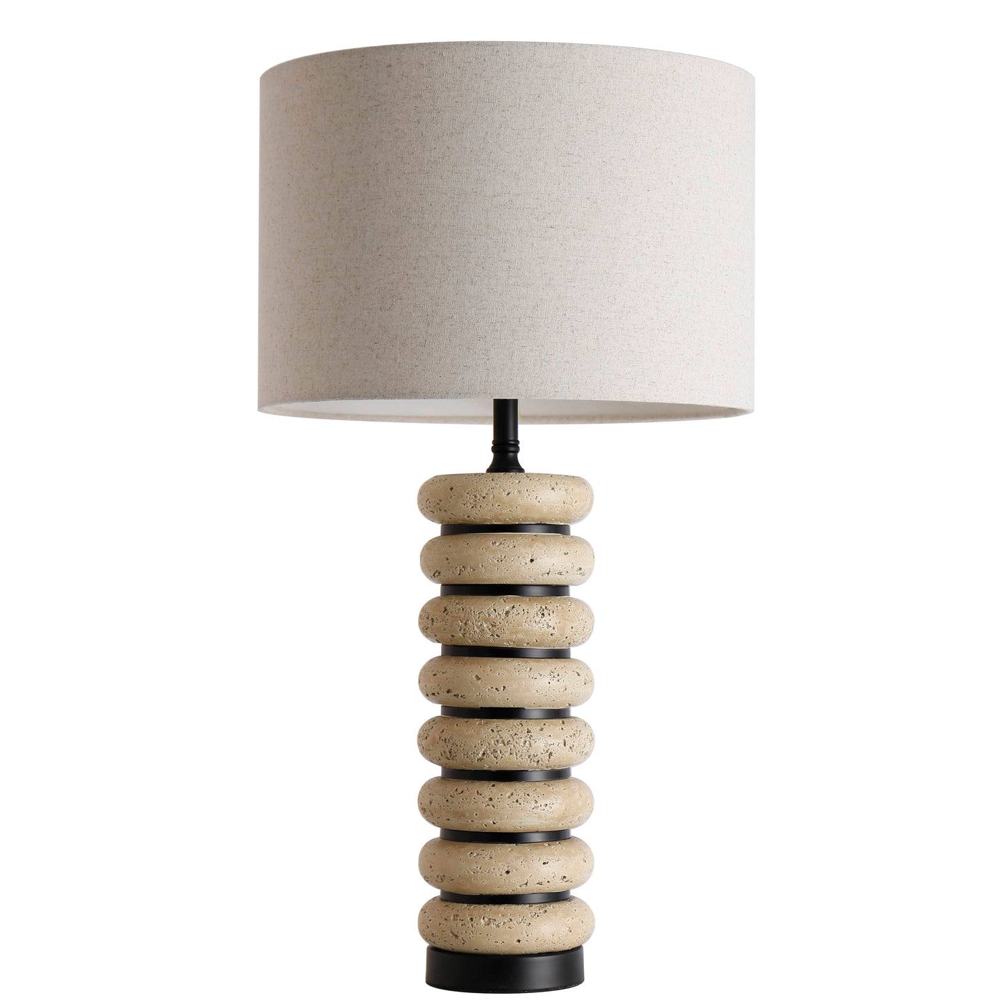 U.A Gold Polyresin Table Lamp