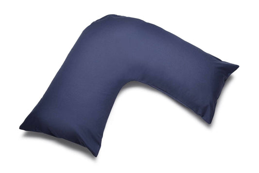 Homeware -  V-Shaped Pillowcase - Navy  -  60009847