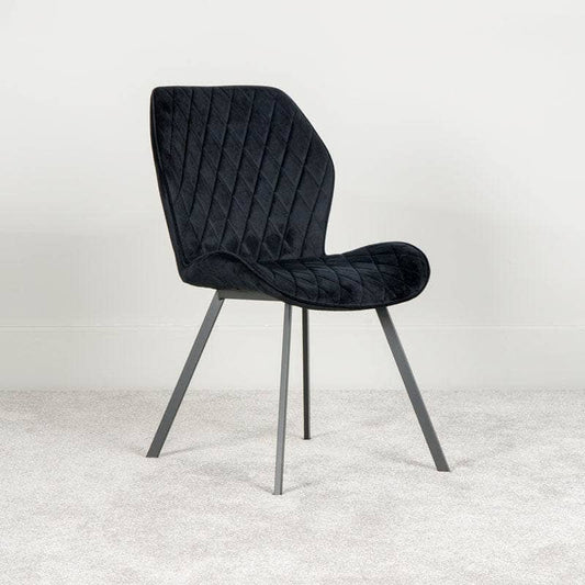 Furniture  -  Vancouver Dining Chair - Black  -  60009235