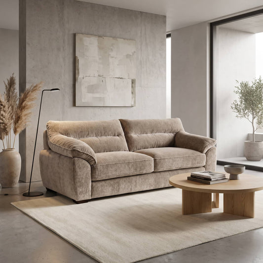 Furniture  -  Victoria 2.5 Seater Sofa - Mocha  -  60486976