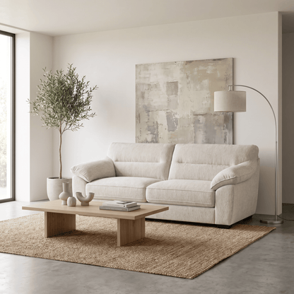 Furniture  -  Victoria 2.5 Seater Sofa - Oyster  -  60486974